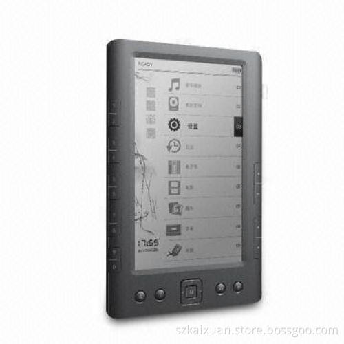 E-book Reader with E-ink Display and 800 x 600 Pixels Resolution, Supports Wi-Fi Function